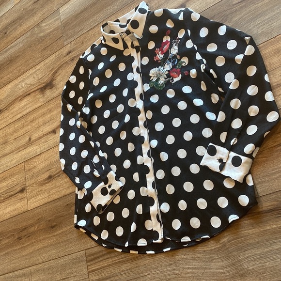 NWOT Chicos Silk Blouse - Picture 4 of 9